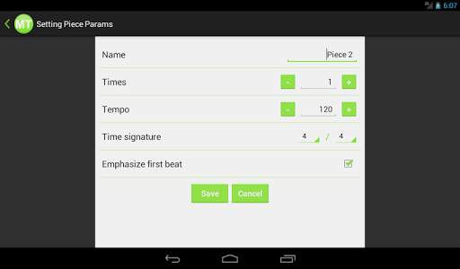 Music Tools Metronome screenshot 7