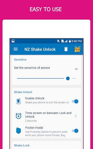 shake Unlock - Shake To Unlock & Shake To Lock screenshot 9