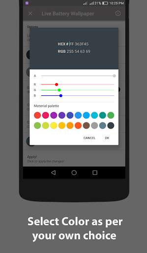 Live Battery Wallpaper screenshot 4