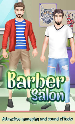 Beard Salon - Hair Cutting Game, Color by Number screenshot 2