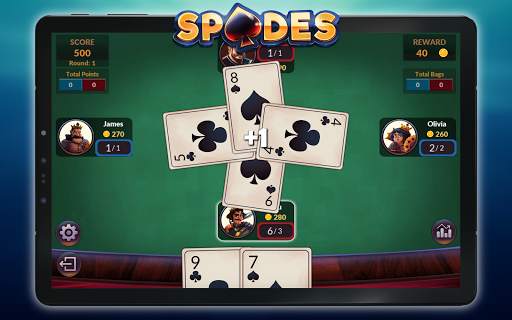 Spades - Game Kartu Offline Gratis screenshot 13
