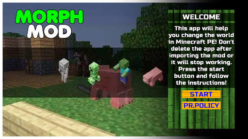 Morph Mod for Minecraft PE screenshot 1