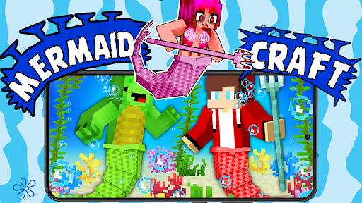 Mermaid craft mod 2 تصوير الشاشة