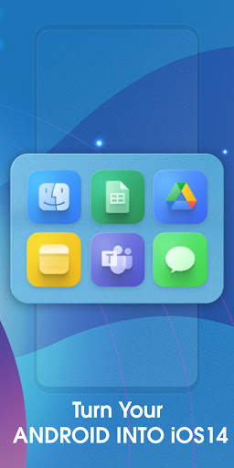 OS14 Launcher, Control Center, App Library i OS14 screenshot 2