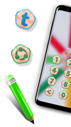 Pencil Color Launcher Theme screenshot 4
