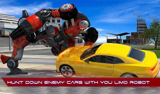 Limo Robot Transformation: Transform Robot Games screenshot 7