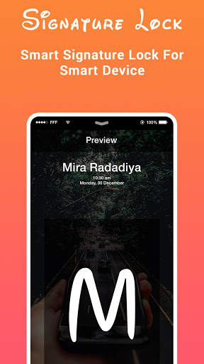 Gesture Lock Screen - Signature Lock Screen скриншот 3