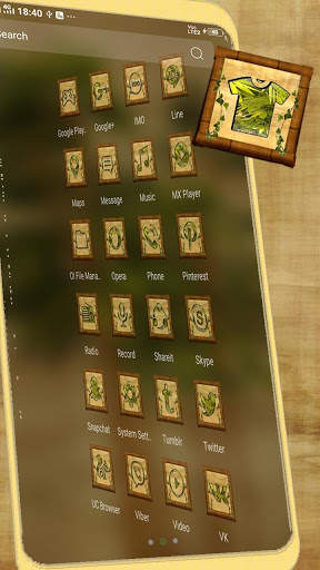 Bamboo Painting Launcher Theme screenshot 4
