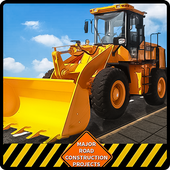 Highway City Tunnel Road Construction Sim 2018 icon