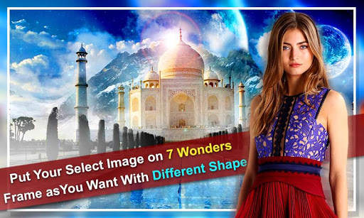 7 Wonder Photo Frame : Wonders Of The World Editor screenshot 1