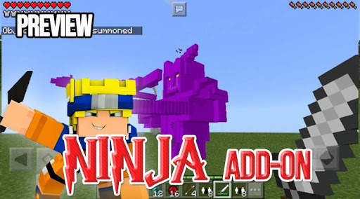 Konoha Ninja Addon For MCPE screenshot 3