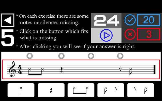 Ear Training Rhythm screenshot 1