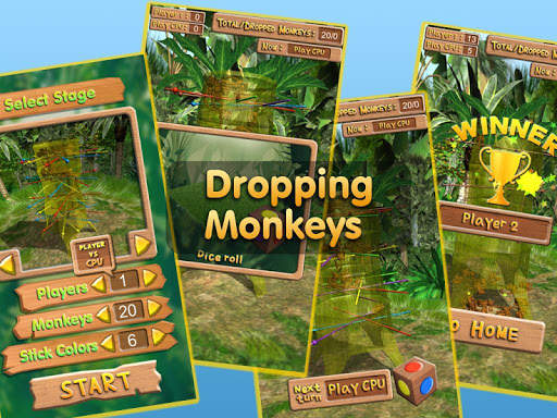 Dropping Monkeys 3D Board Game screenshot 8