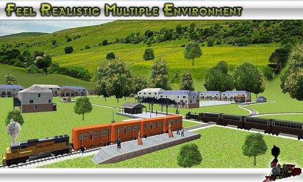 Train simulator Free 3D Train Game screenshot 1