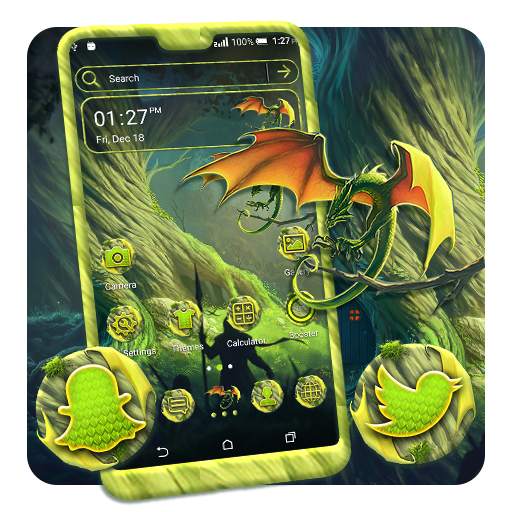 Green Dragon Theme Launcher 1.0