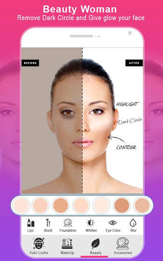 Live Makeup Face Beauty Camera screenshot 4