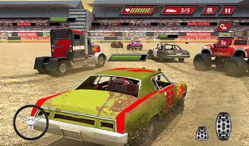 Real Car Demolition Derby Race screenshot 10