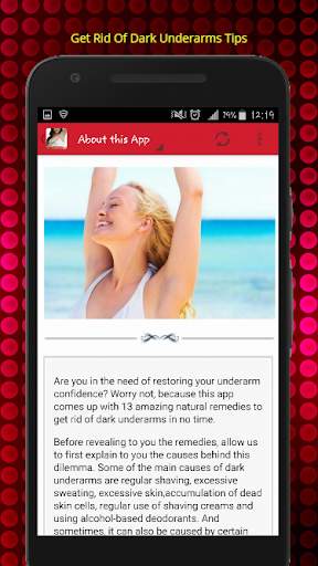 Get Rid Of Dark Underarms Natu screenshot 2