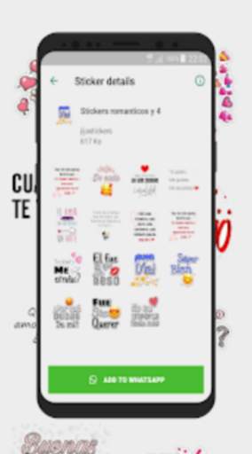 Stickers de amor y Piropos para WhatsApp 2020 screenshot 1