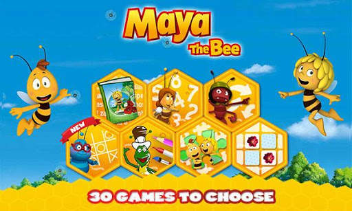 Maya the Bee: Play and Learn स्क्रीनशॉट 1