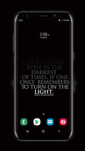 Black Quotes Wallpaper screenshot 4