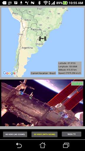 ISS Live Video FREE screenshot 1