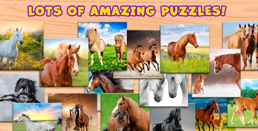Horses Puzzle Game Free 🐴 screenshot 2