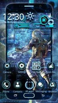 Futuristic Space Galaxy Theme screenshot 2