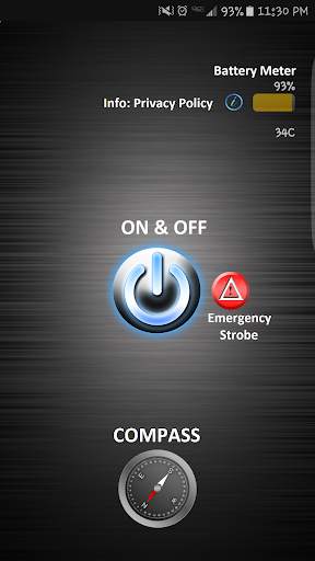 Flashlight for Samsung Galaxy 1 تصوير الشاشة
