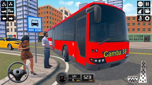 Game Mengemudi Simulator Bus screenshot 6