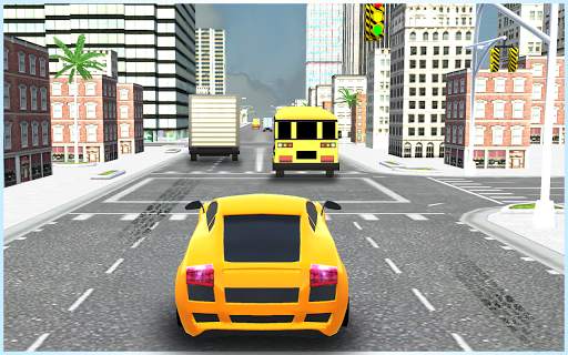Heavy Traffic Racing 3D screenshot 6