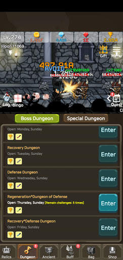 Warrior Straight - Idle RPG screenshot 5