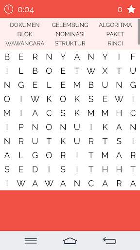 Word Search Indonesian screenshot 2