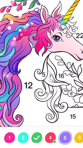 No.Paint - Relaxing Coloring games screenshot 2