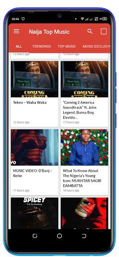 Naija Top Music - Video, Audio Mp3 Download. screenshot 1