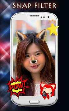 filters for snapchat with face 3 تصوير الشاشة