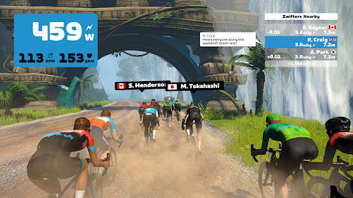 Zwift screenshot 6