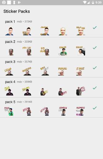 Pro Player MLBB Sticker WA screenshot 2