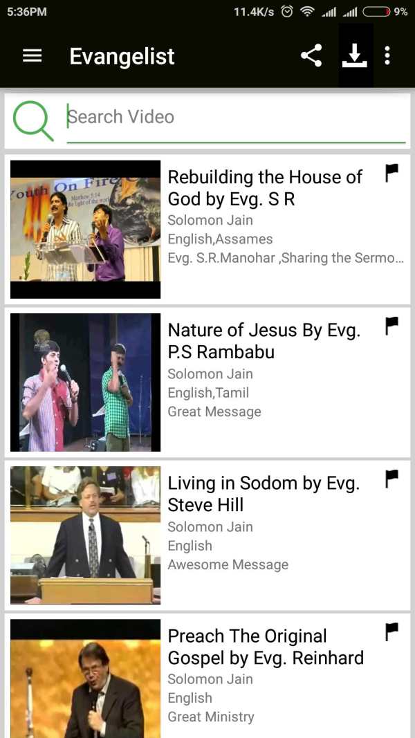 God Tv Mobile Network App screenshot 4