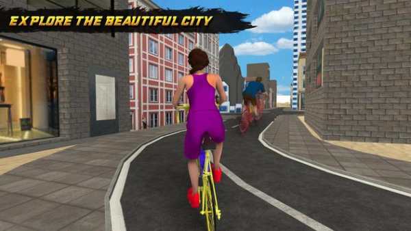 BMX bicycle racing - quad stunt simulator screenshot 2