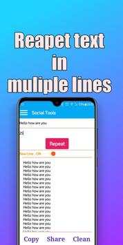 TOOLKIT | Repet text, text to emoji, status saver. screenshot 2