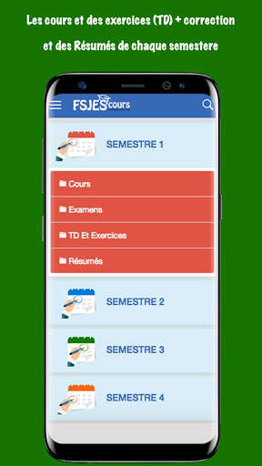 FSJES Cours screenshot 2