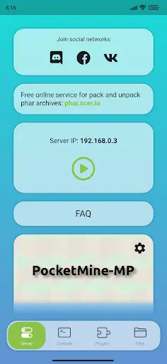 PocketMine-MP screenshot 1