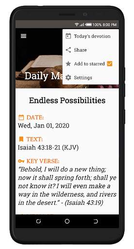 Daily Manna 2020 screenshot 2