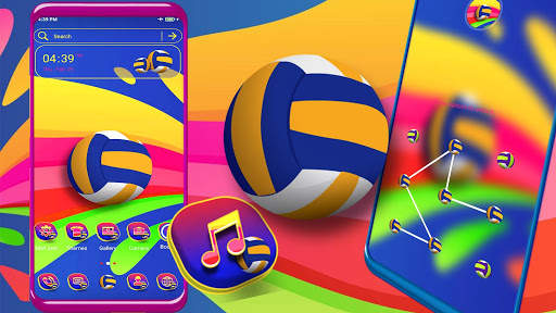 Volleyball Launcher Theme screenshot 4