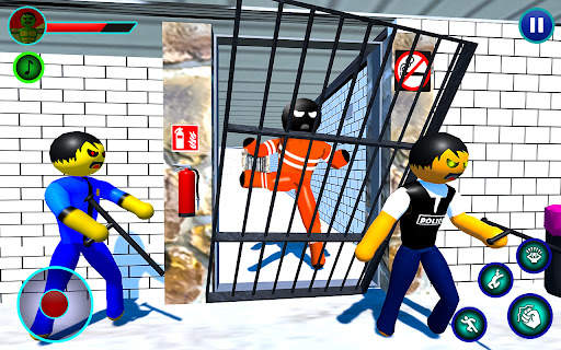 Stickman Jail Break Escape screenshot 2