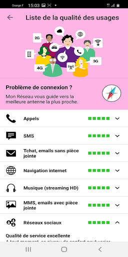 Mon Réseau screenshot 2