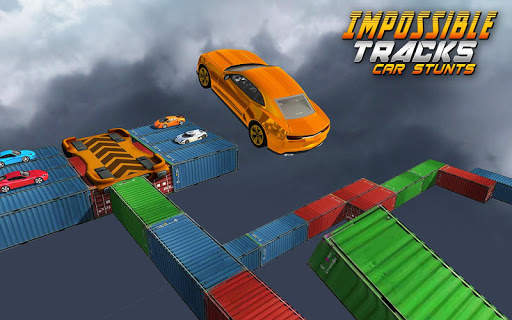 Crazy Car Stunts - Impossible tracks driving sim screenshot 18