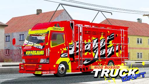 Mod Bussid Truck Drift screenshot 1