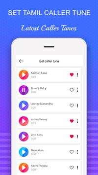 Set Tamil Callertune - Latest Ringtone screenshot 2